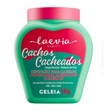 Imagem de Geleia para definição de cabelos cachos cacheados 1kg laevia - SALVATO