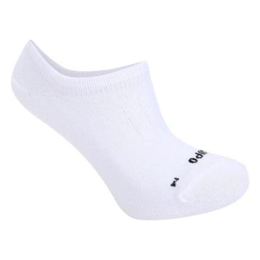 Imagem de Meia Curta Lupo Confortável Fitness Macio Resistente 3223, Branco, 45/