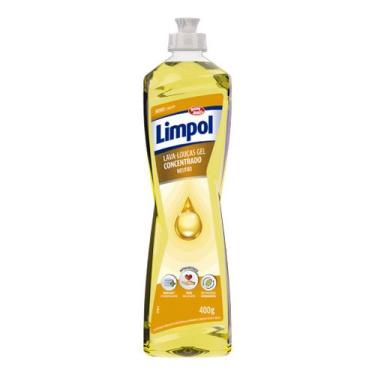 Imagem de Detergente Liquido Em Gel Concentrado 400g Neutro Limpol