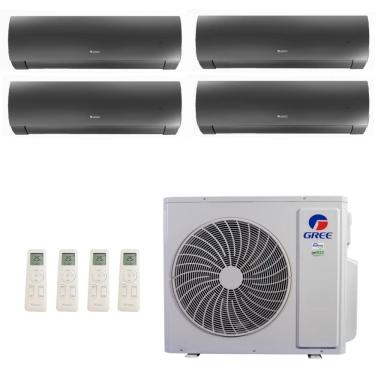 Imagem de Ar-Condicionado Multi Split Inverter Gree 42.000 (2x Evap HW 12.000 + 2x Evap HW 18.000) Quente/Frio 220V