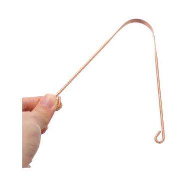 Imagem de Raspador De Língua De Cobre Ecológico Reutilizável De Ampla Abertura P