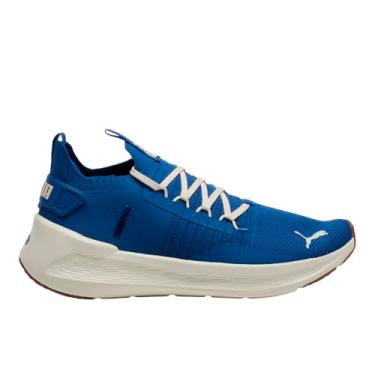 Imagem de PUMA Tênis de corrida masculino Softride Symmetry Fuzion, Clyde Royal/Alpine Snow/PUMA White, 42