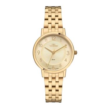 Imagem de Relógio Technos Feminino Ref: 2035nev/1d Elegance Dourado