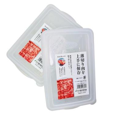 Imagem de Pote Plástico 500 Ml Para Carne Frios Churrasco Coreano - Nakaya