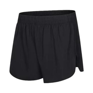 Imagem de Shorts De Yoga Elásticos Femininos Para Fitness, Corrida E Treino, Leg