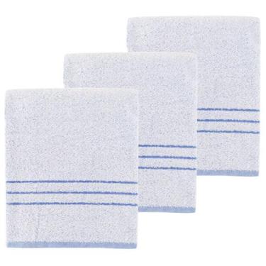 Imagem de Kit 3 Toalhas de Banho Piscina Teka Roma 70 X 135 cm, Azul