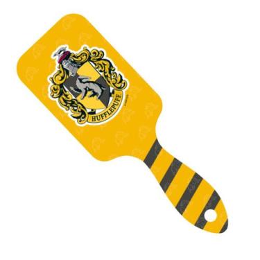 Imagem de Escova De Cabelo Raquete Harry Potter Lufa Lufa Marco Boni, Amarelo