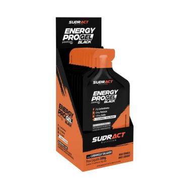 Imagem de Energy Pro Gel Black - Caixa com 10 sachês de 30g Caramelo Salgado - S