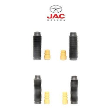 Imagem de Kit Batente Amortecedor Diant Tras Jac J5 J6 A Partir 2012 / - QualyKi