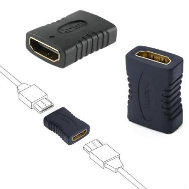 Imagem de Emenda Adaptador Para Cabo Hdmi adaptador Hdmi Fêmea X Fêmea - Storm