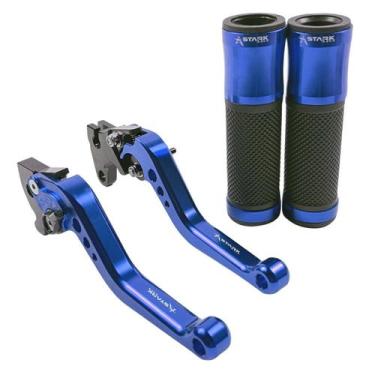 Imagem de Manete Manopla Esportivo Stark Race Yamaha Xt 660 Xt660, Azul