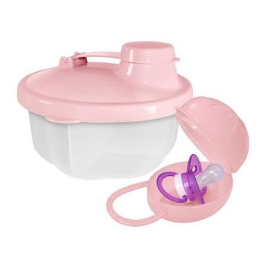 Imagem de Kit Protetor De Chupeta Porta Leite Em Pó E Formula Infantil - - Injet