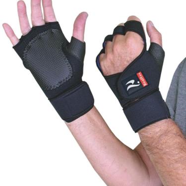 Imagem de Luva para Academia com munhequeira Realtex-Unissex