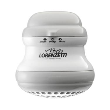 Imagem de Chuveiro Lorenzetti Loren Bello Cinza com Cano 5500W