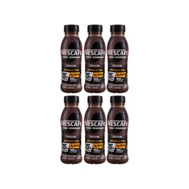 Imagem de Bebida Lactea com 15g de Proteínas Nescafe Pro-Energy Chococino 270ml 