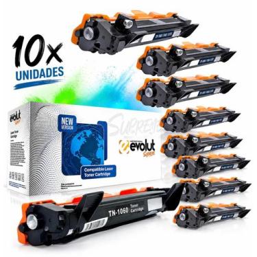 Imagem de 10x Toner TN1060 Para Hl 1212w 1617nw Compatível 100% 1k - Premium, TN