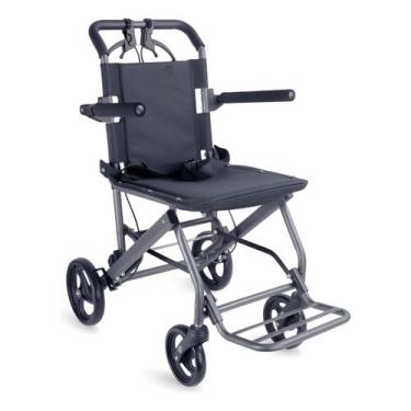 Imagem de Cadeira De Rodas De Transporte Dobrável Prática Hidrolight