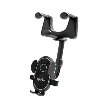 Imagem de Suporte Para Celular Universal Espelho Retrovisor Carro 360 OR-SP33 - 