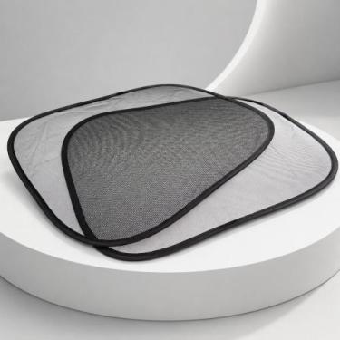 Imagem de Cortina De Sol Veicular Proteção Criança Bebê No Carro Fácil Fixação V