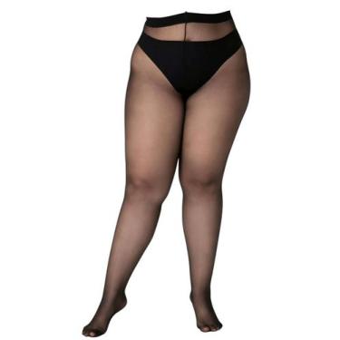 Imagem de Meia Calça Fio 15 Trifil W06395 Plus Size T. 1XG/3XG, 2XG, 0008, Preto