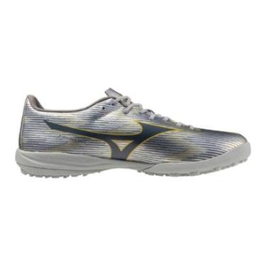 Imagem de Chuteira Society Masculina Mizuno Alpha II Select AS 38 Prata-Masculino