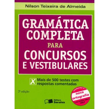 Imagem de Gramatica Completa Para Concursos E Vestibulares - Nova Ortografia