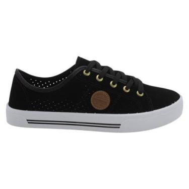 Imagem de Tênis Feminino Moleca 5667.702 - Preto, Preto, 36