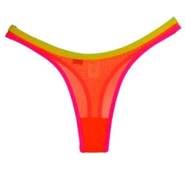 Imagem de Calcinha Fio Dental Marília Plus Size em Tule - Lingerie Sensualle, La