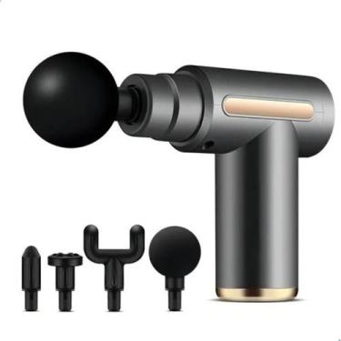 Imagem de Pistola Massageadora Elétrica Corporal De Fisioterapia - Massage Gun, 