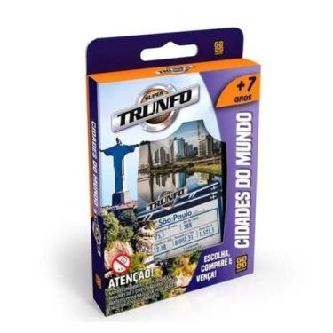 Imagem de Jogo Super Trunfo Cidades Do Mundo Grow 03714