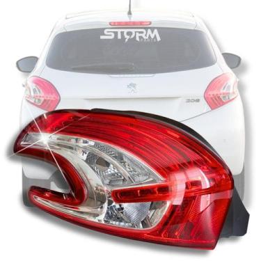 Imagem de Lanterna Peugeot 208 ano 2012 A 2020 Esquerdo lado Motorista sinaleira