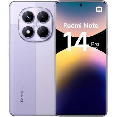 Imagem de Celular Note 14 Pro 256GB, 8GB RAM, 5G,  Xiaomi, Câmera 200MP  8MP  2M