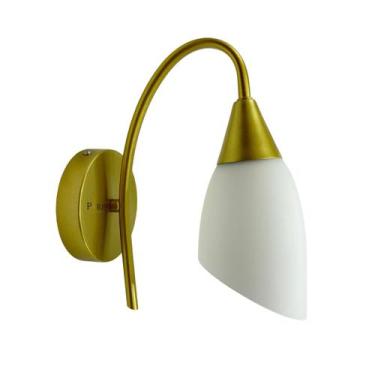 Imagem de Arandela Clássica Tulipa Dourada 27cm 1E27 16584-PL - PARIS LUZ