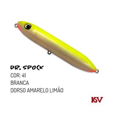 Imagem de Isca Dr Spock da Kv Iscas Artificial zara superfície de 13cm, 41