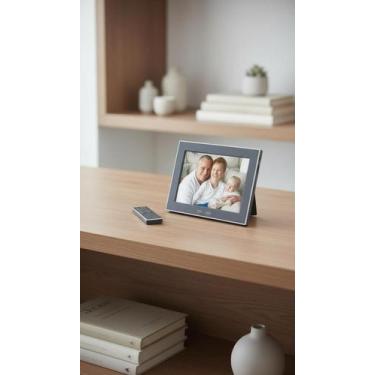 Imagem de Porta Retrato Digital 7 Pol Tela LCD Com Controle - Congratulations St