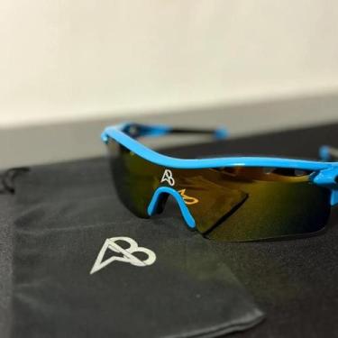 Imagem de Oculos Ciclismo 5 Lentes Intercambiáveis Com Proteção Uv400 - IMPORTAD