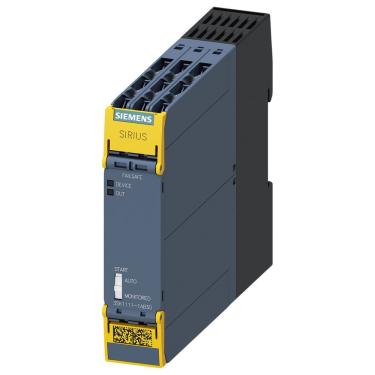 Imagem de Relé de Segurança Básico 3SK1111-1AB30 com 3NA+1NF 24VCA-CC Bivolt Siemens