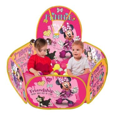 Imagem de Piscina De Bolinhas Minnie Com Cesta De Basquete 6687 - Zippy Toys