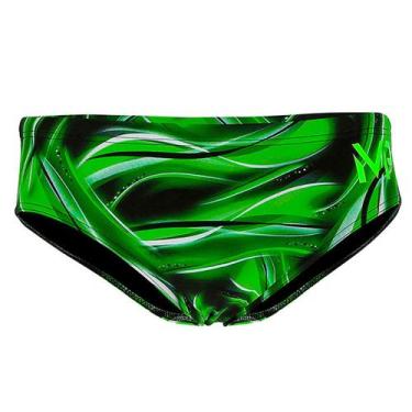 Imagem de Sunga de Natação Phelps Diablo Brief 8cm  Estampa Vibrante Training em