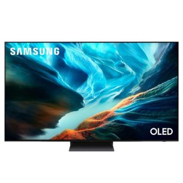 Imagem de Smart TV 4K Samsung OLED 77" Polegadas, Color Booster Pro, Dolby Atmos