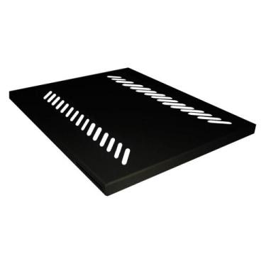 Imagem de Bandeja Fixa Mekanika RPK 19 500mm 1U Aço Preto p/ Rack Servidor com G