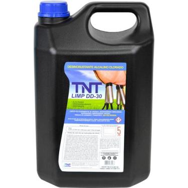 Imagem de Tnt limp dd30 desinc alcalino clorado para ordenha 5 l