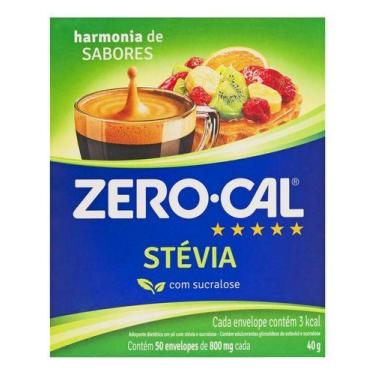 Imagem de Adoçante Zero Cal Em Pó Sem Glúten 40 G 50 U