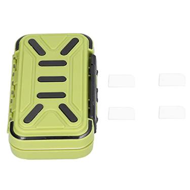 Imagem de Andrew Recipiente de isca de pesca, caixa de iscas à prova d'água removível para pesca ao ar livre (verde claro))