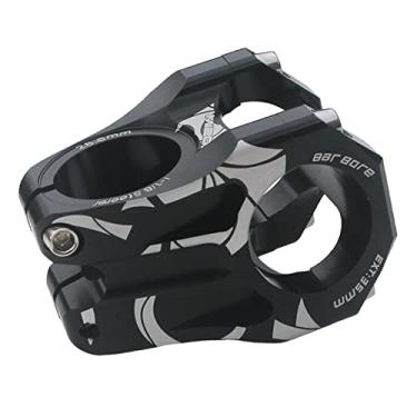 Imagem de Newmind Hastes de guidão para mountain bike 31,8 mm 35 mm 1-1/8" para bicicleta Downhill, engrenagem fixa - preto