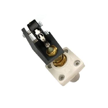 Imagem de Leviton Série 16RSW-W 16, tipo de câmera, conector de painel fêmea nariz cônico, com microinterruptor, alcance contínuo de cabos, branco