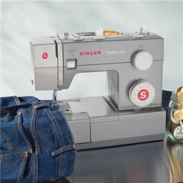 Imagem de Máquina de Costura Singer Facilita Pro 4411 10 Pt Cinza 127V