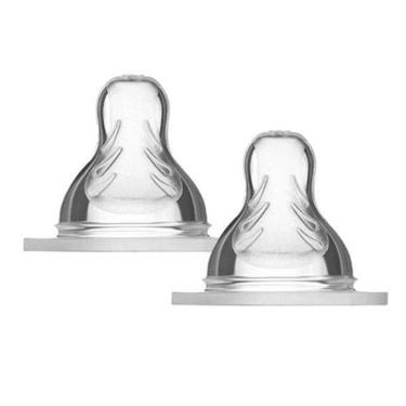 Imagem de Kit com 2 Bicos de Mamadeira (X) Ortodôntico (6m+) - MAM