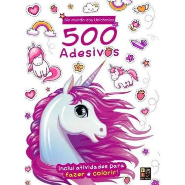 Imagem de Livro: 500 Adesivos - No Mundo Dos Unicórnios