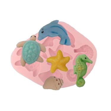 Imagem de Molde De Silicone Fundo Do Mar